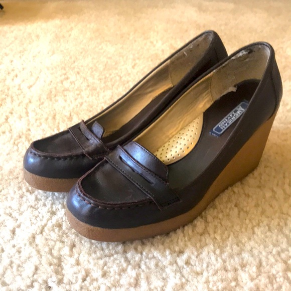American Living Shoes - Loafer Wedges